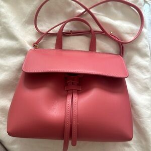 Mansur Gavriel
Mini Lady Saffiano Satchel Bag